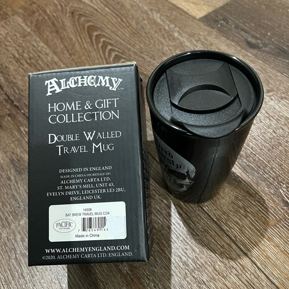 NWT Alchemy dead thirsty double walled travel mug - Picture 3 of 10